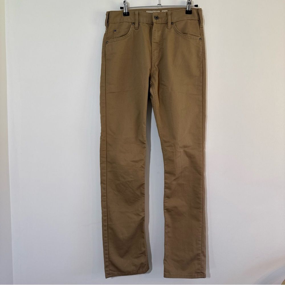 Patagonia Performance Twill Jeans Mens 28x32 Khaki Slim Straight 5-Pocket